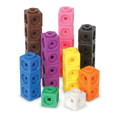 MathLink Cubes 1000 ks – barevné spojovací kostky pro výuku matematiky MathLink Cubes 1000 ks – barevné spojovací kostky pro výuku matematiky