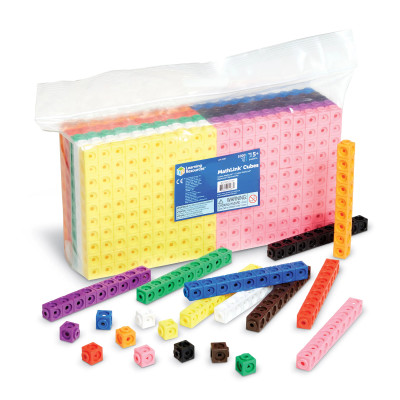 MathLink Cubes 1000 ks – barevné spojovací kostky pro výuku matematiky MathLink Cubes 1000 ks – barevné spojovací kostky pro výuku matematiky