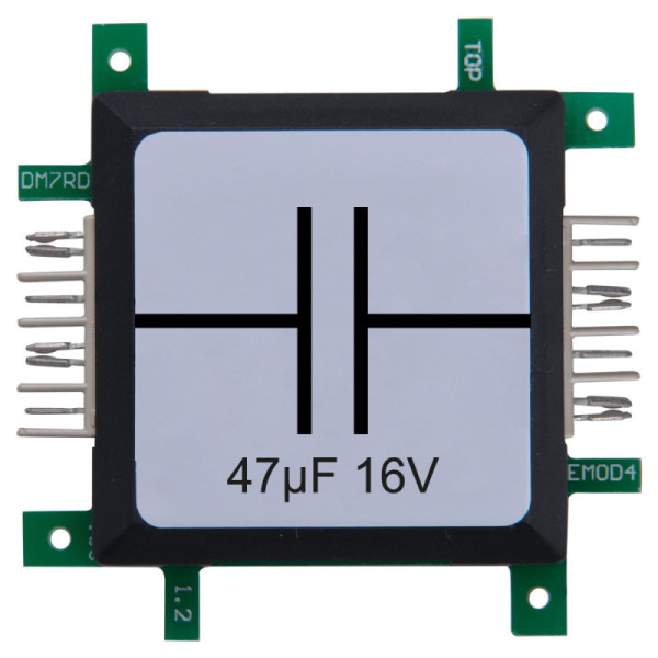Brick'R'knowledge Kondenzátor 47uF 25V