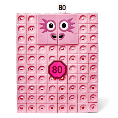 Numberblocks MathLink Heroes with Zeroes – 616dílná sada pro matematiku | Hračky KINT