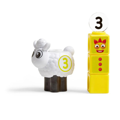 Numberblocks® Counting Sheep Farm – MathLink Cubes | Počítání 1–6