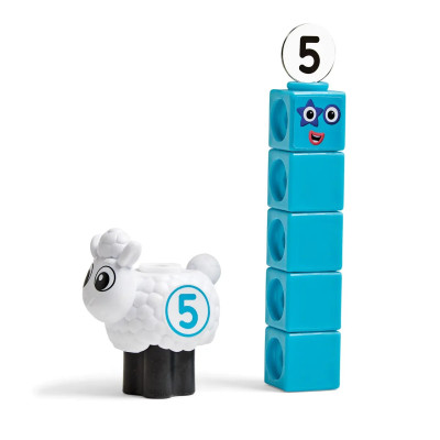 Numberblocks® Counting Sheep Farm – MathLink Cubes | Počítání 1–6