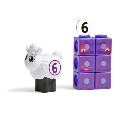 Numberblocks® Counting Sheep Farm – MathLink Cubes | Počítání 1–6