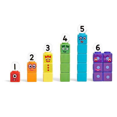 Numberblocks® Counting Sheep Farm – MathLink Cubes | Počítání 1–6