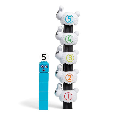 Numberblocks® Counting Sheep Farm – MathLink Cubes | Počítání 1–6