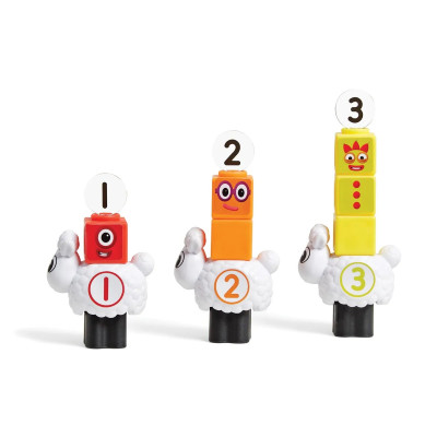 Numberblocks® Counting Sheep Farm – MathLink Cubes | Počítání 1–6
