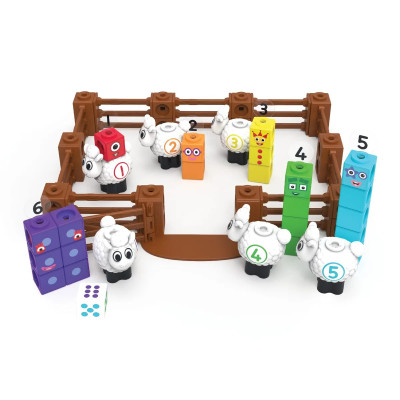 Numberblocks® Counting Sheep Farm – MathLink Cubes | Počítání 1–6