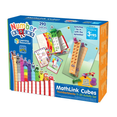 Numberblocks® – Kompletní sada počítání 1–30 | MathLink Cubes (3 sady)